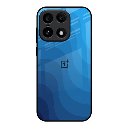 Blue Wave Abstract OnePlus 15 5G Glass Back Cover Online