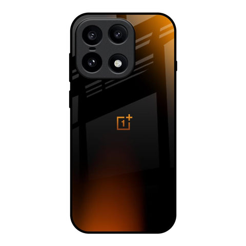 Orange Black Fusion OnePlus 15 5G Glass Back Cover Online