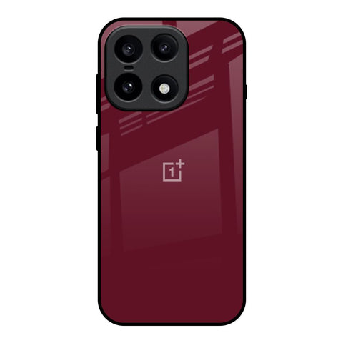 Classic Burgundy OnePlus 15 5G Glass Back Cover Online