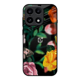 Flowers & Butterfly OnePlus 15 5G Glass Back Cover Online