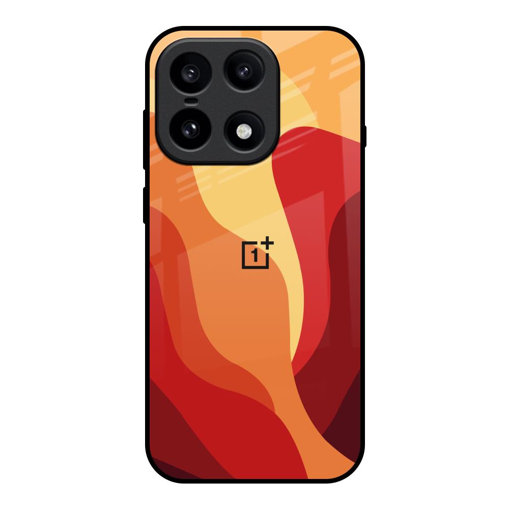 Magma Color Pattern OnePlus 15 5G Glass Back Cover Online