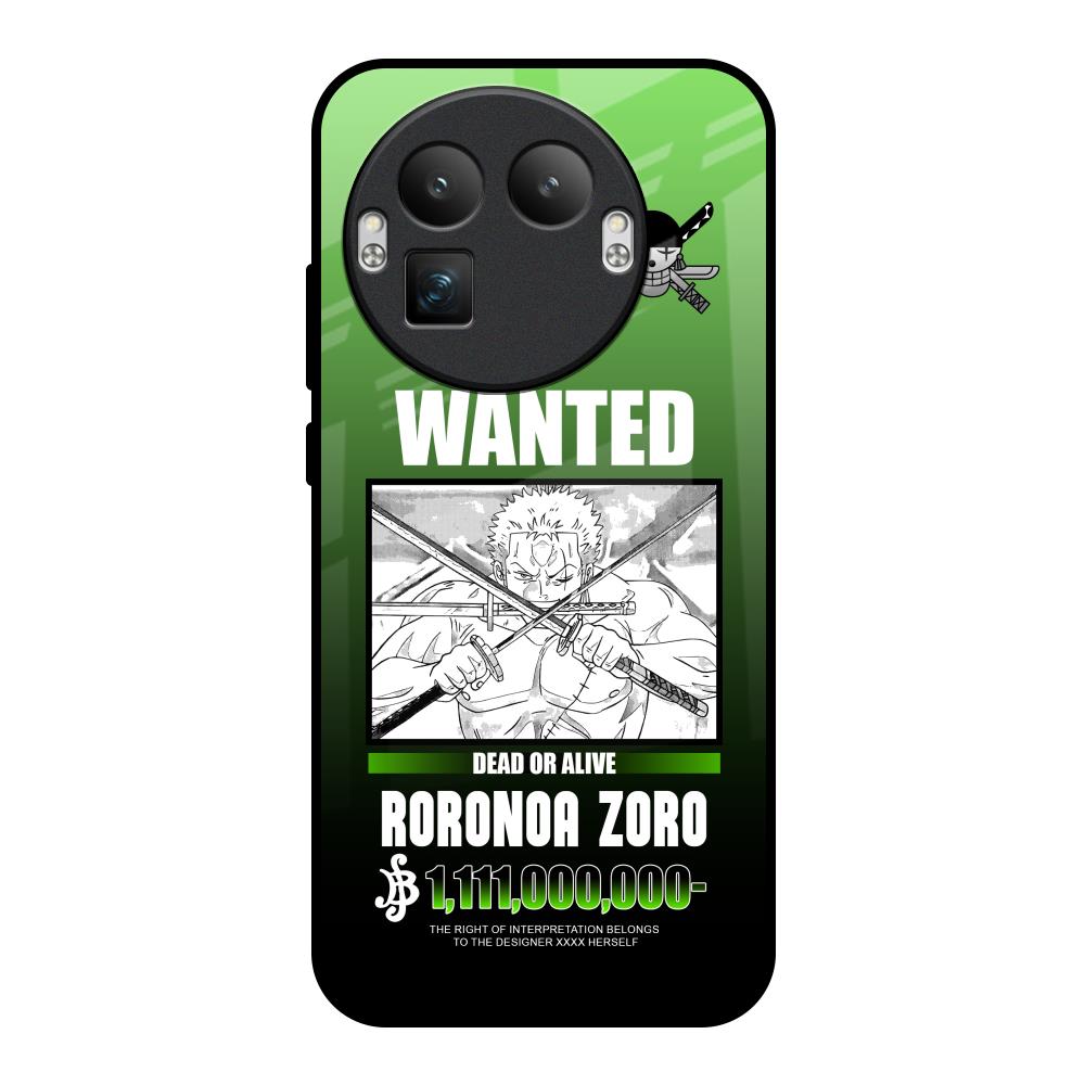 Zoro Wanted Realme GT8 Pro 5G Glass Back Cover Online