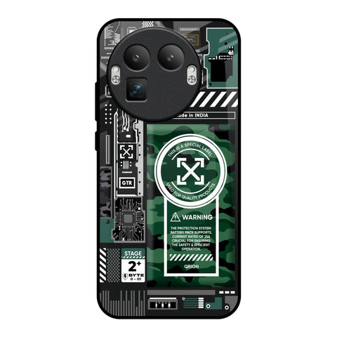 Green Camo Circuit Realme GT8 Pro 5G Glass Back Cover Online
