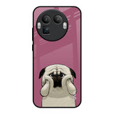 Funny Pug Face Realme GT8 Pro 5G Glass Back Cover Online