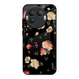 Black Spring Floral Realme GT8 Pro 5G Glass Back Cover Online