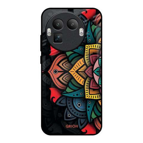 Retro Gorgeous Flower Realme GT8 Pro 5G Glass Back Cover Online