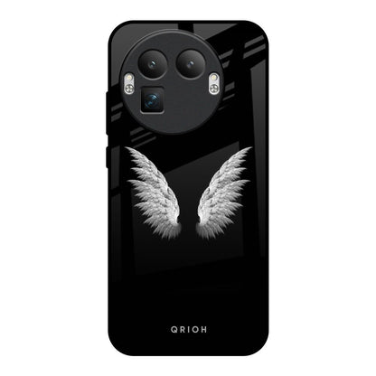 White Angel Wings Realme GT8 Pro 5G Glass Back Cover Online