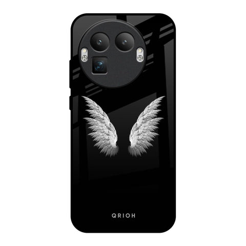 White Angel Wings Realme GT8 Pro 5G Glass Back Cover Online