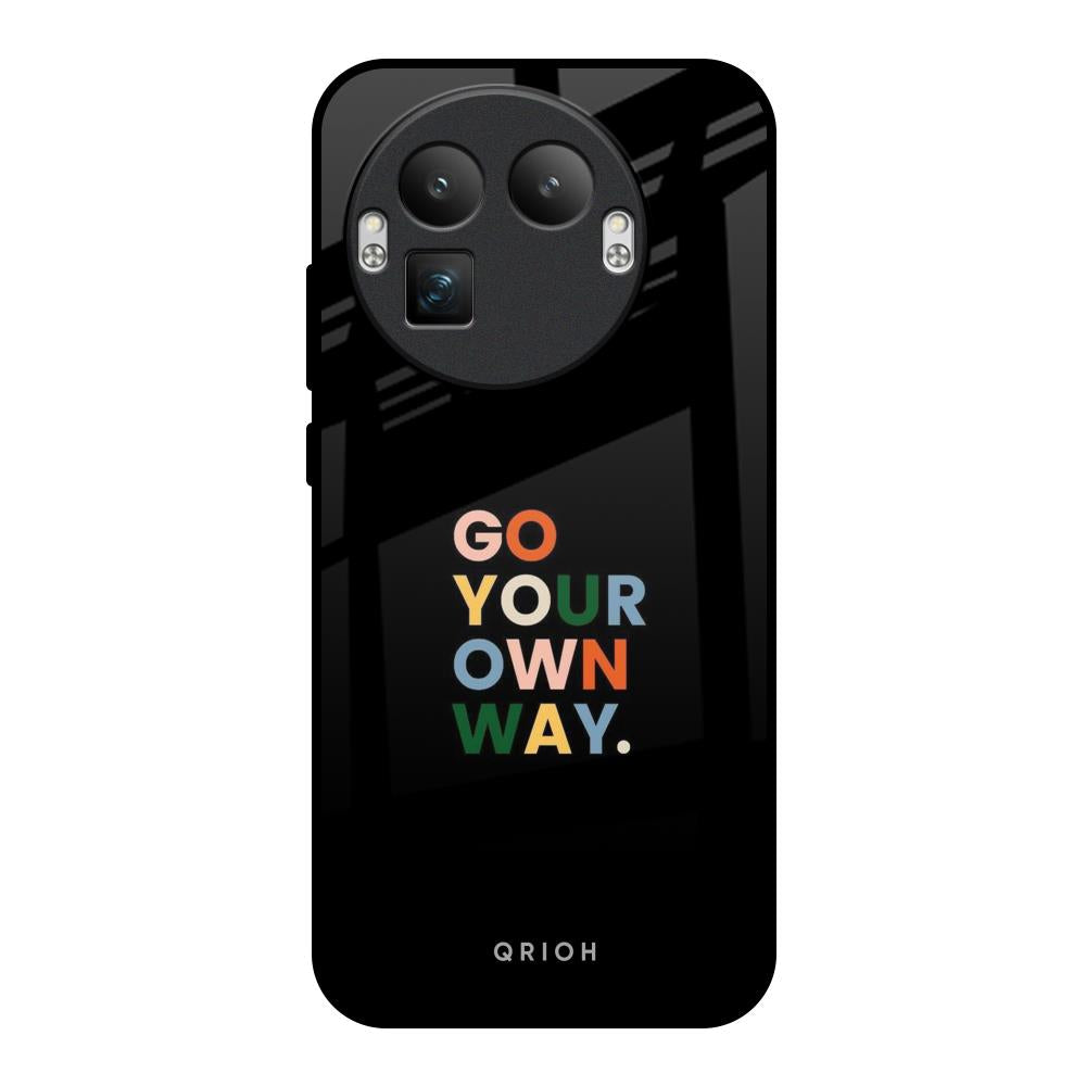 Go Your Own Way Realme GT8 Pro 5G Glass Back Cover Online
