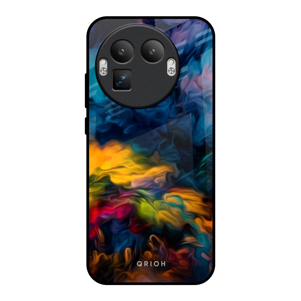Multicolor Oil Painting Realme GT8 Pro 5G Glass Back Cover Online