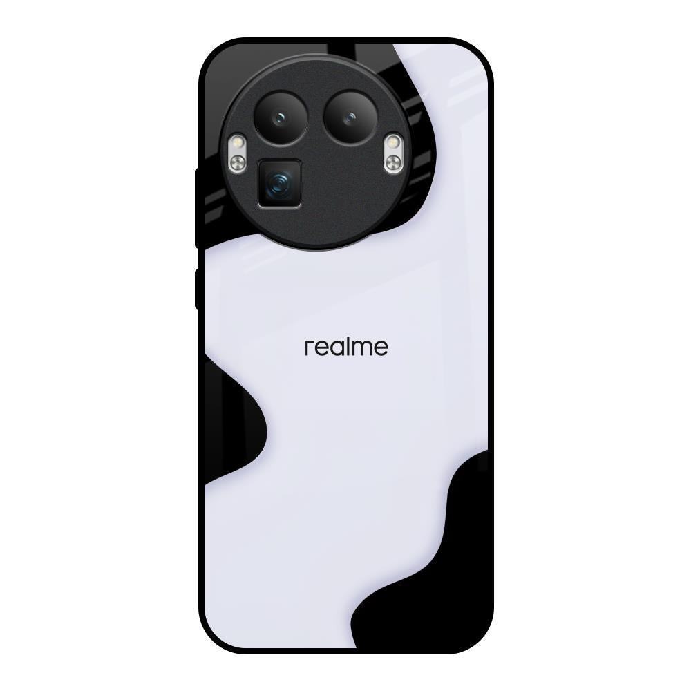 Wheat Cream Wavy Realme GT8 Pro 5G Glass Back Cover Online
