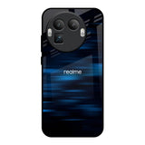 Blue Rough Abstract Realme GT8 Pro 5G Glass Back Cover Online