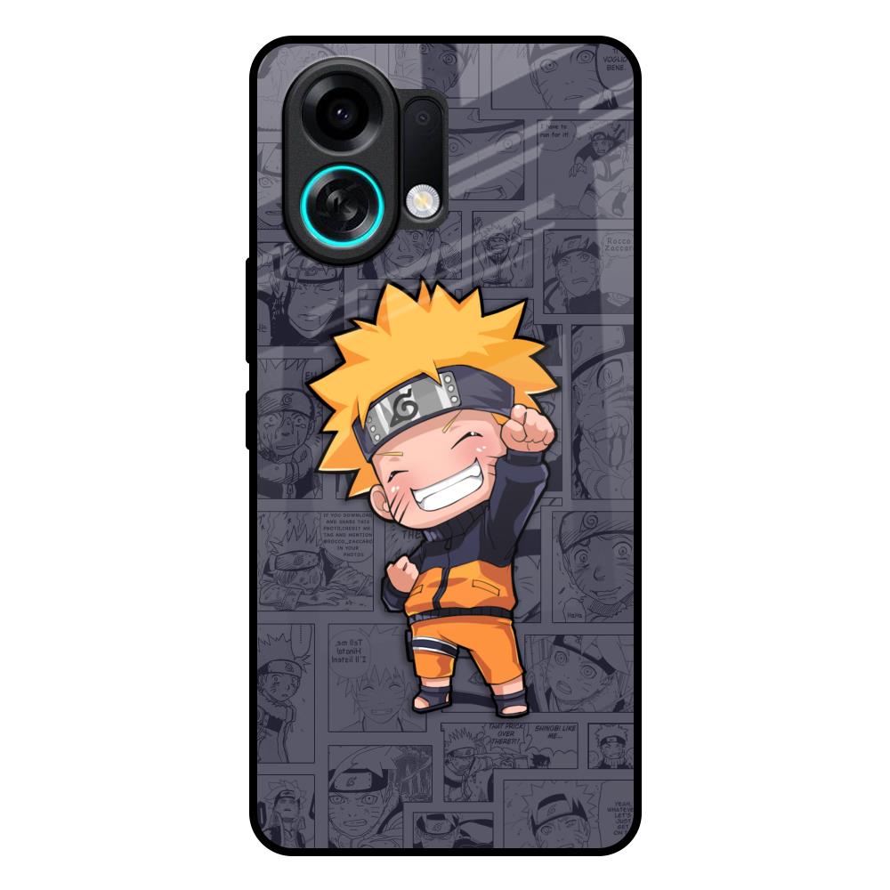Orange Chubby Oppo K13 Turbo 5G Glass Back Cover Online