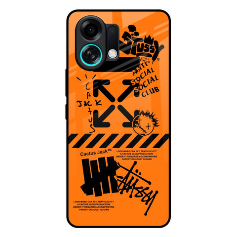 Anti Social Club Oppo K13 Turbo 5G Glass Back Cover Online