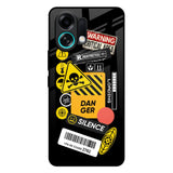 Danger Signs Oppo K13 Turbo 5G Glass Back Cover Online