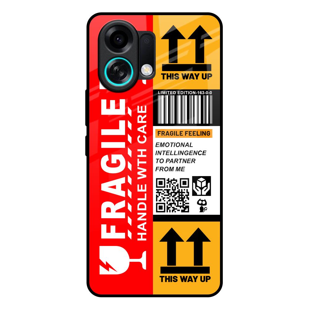 Handle With Care Oppo K13 Turbo 5G Glass Back Cover Online