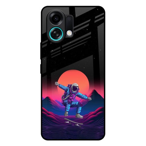 Retro Astronaut Oppo K13 Turbo 5G Glass Back Cover Online