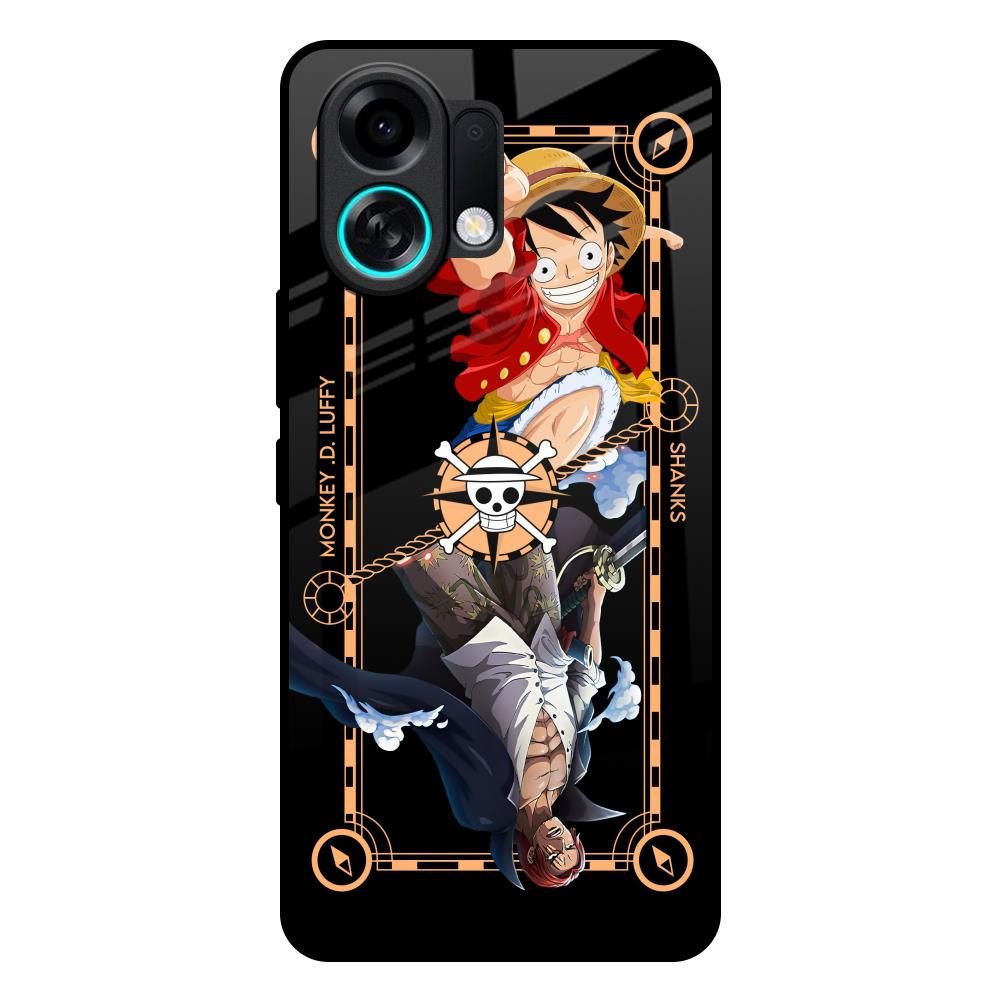 Shanks & Luffy Oppo K13 Turbo 5G Glass Back Cover Online