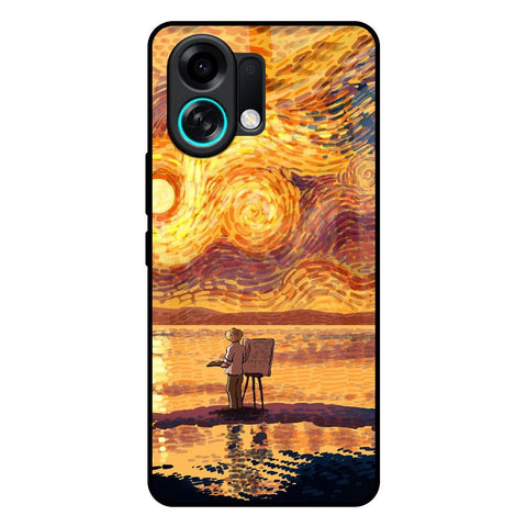 Sunset Vincent Oppo K13 Turbo 5G Glass Back Cover Online