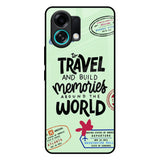 Travel Stamps Oppo K13 Turbo 5G Glass Back Cover Online