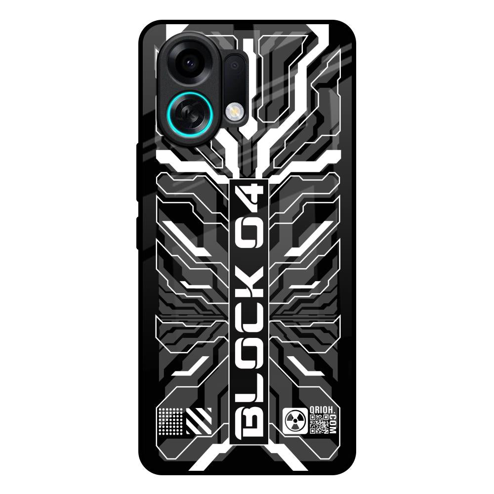 Monochrome Magic Oppo K13 Turbo 5G Glass Back Cover Online