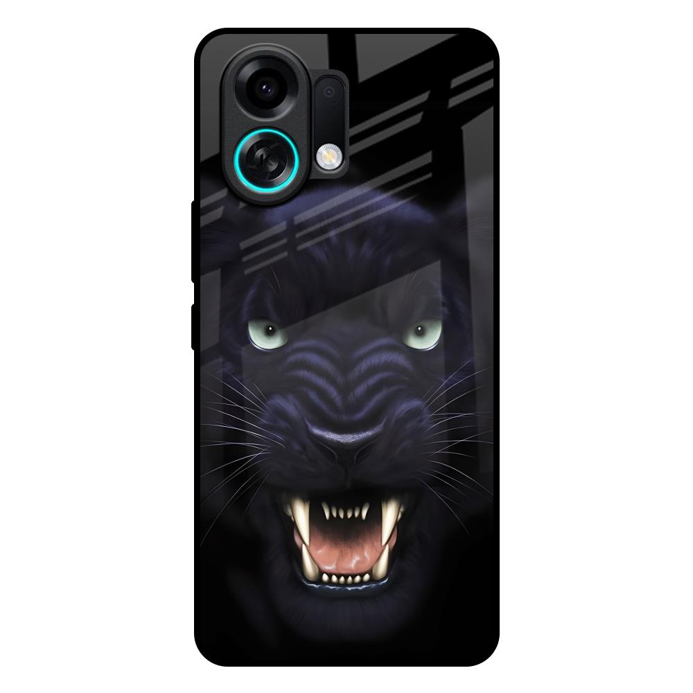 Angry Black Tiger Oppo K13 Turbo 5G Glass Back Cover Online