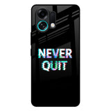 Never Quit Oppo K13 Turbo 5G Glass Back Cover Online