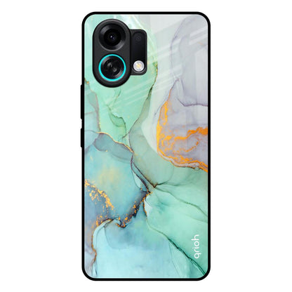 Green Marble Oppo K13 Turbo 5G Glass Back Cover Online