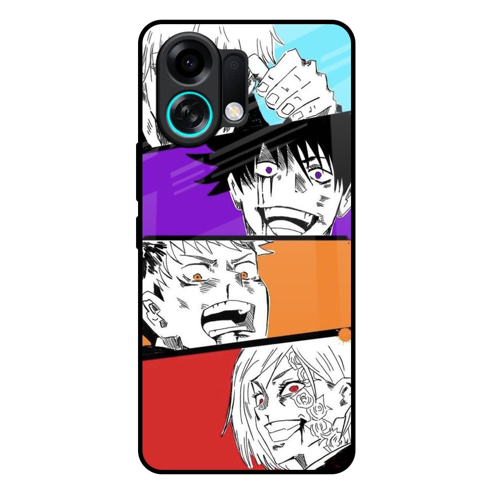 Anime Sketch Oppo K13 Turbo 5G Glass Back Cover Online