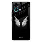White Angel Wings Oppo K13 Turbo 5G Glass Back Cover Online