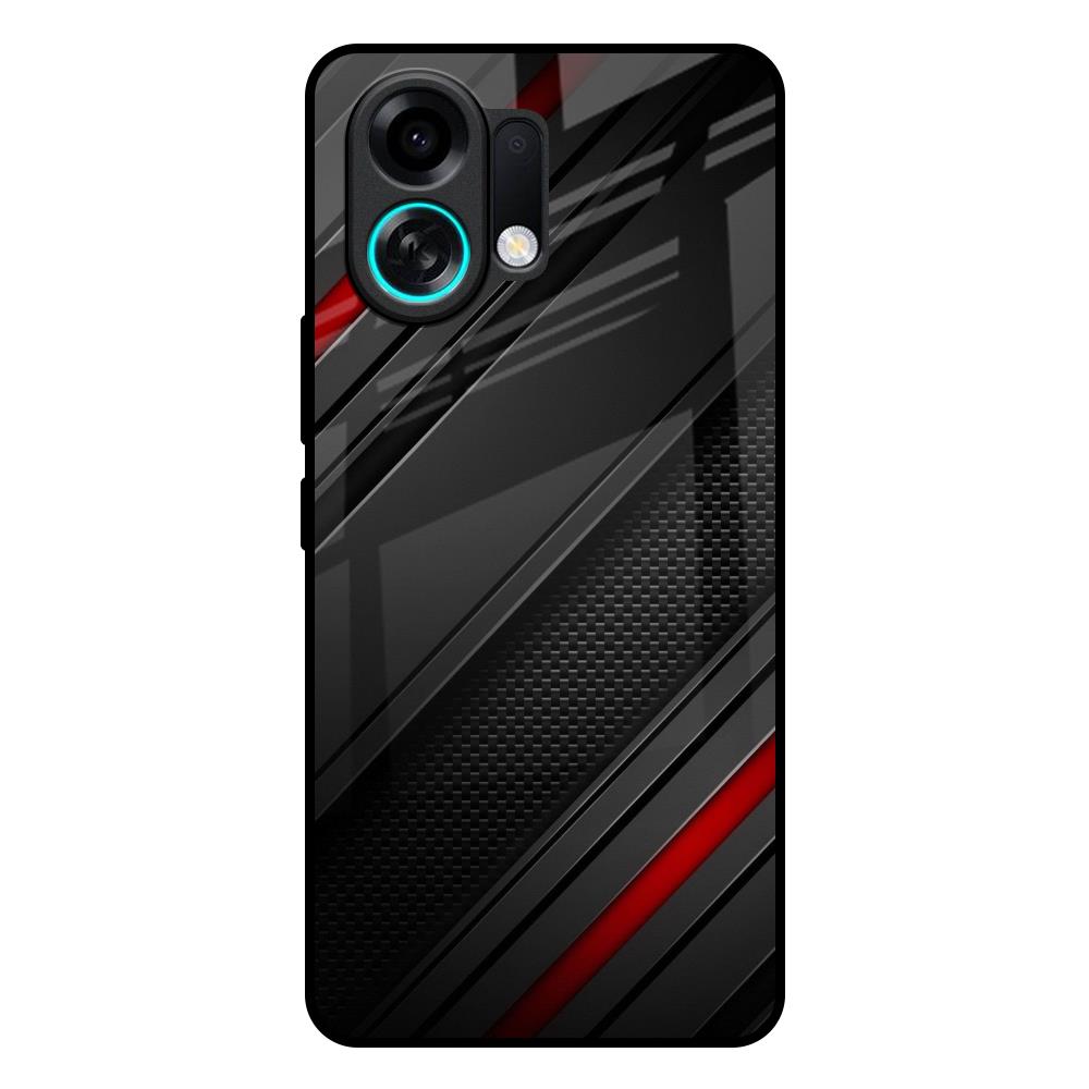 Modern Abstract Oppo K13 Turbo 5G Glass Back Cover Online