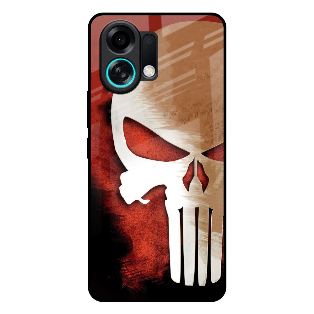 Red Skull Oppo K13 Turbo 5G Glass Back Cover Online