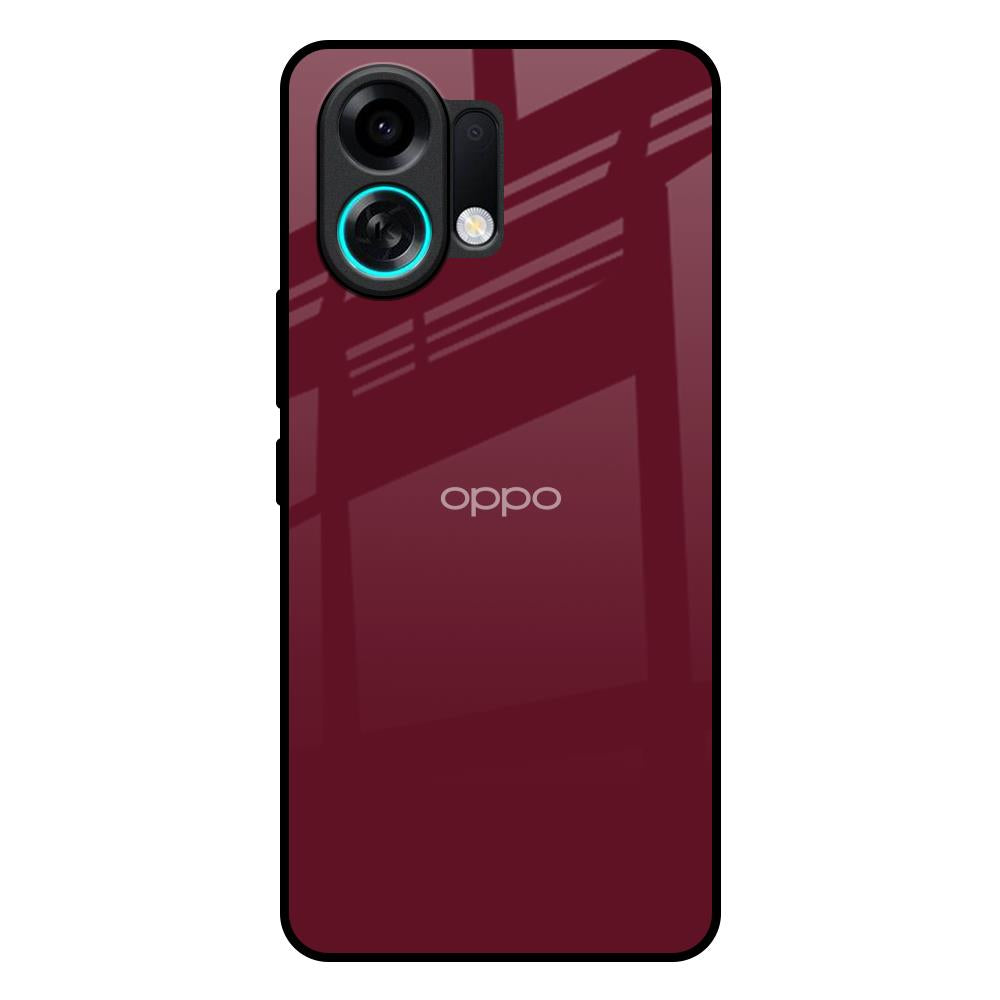 Classic Burgundy Oppo K13 Turbo 5G Glass Back Cover Online