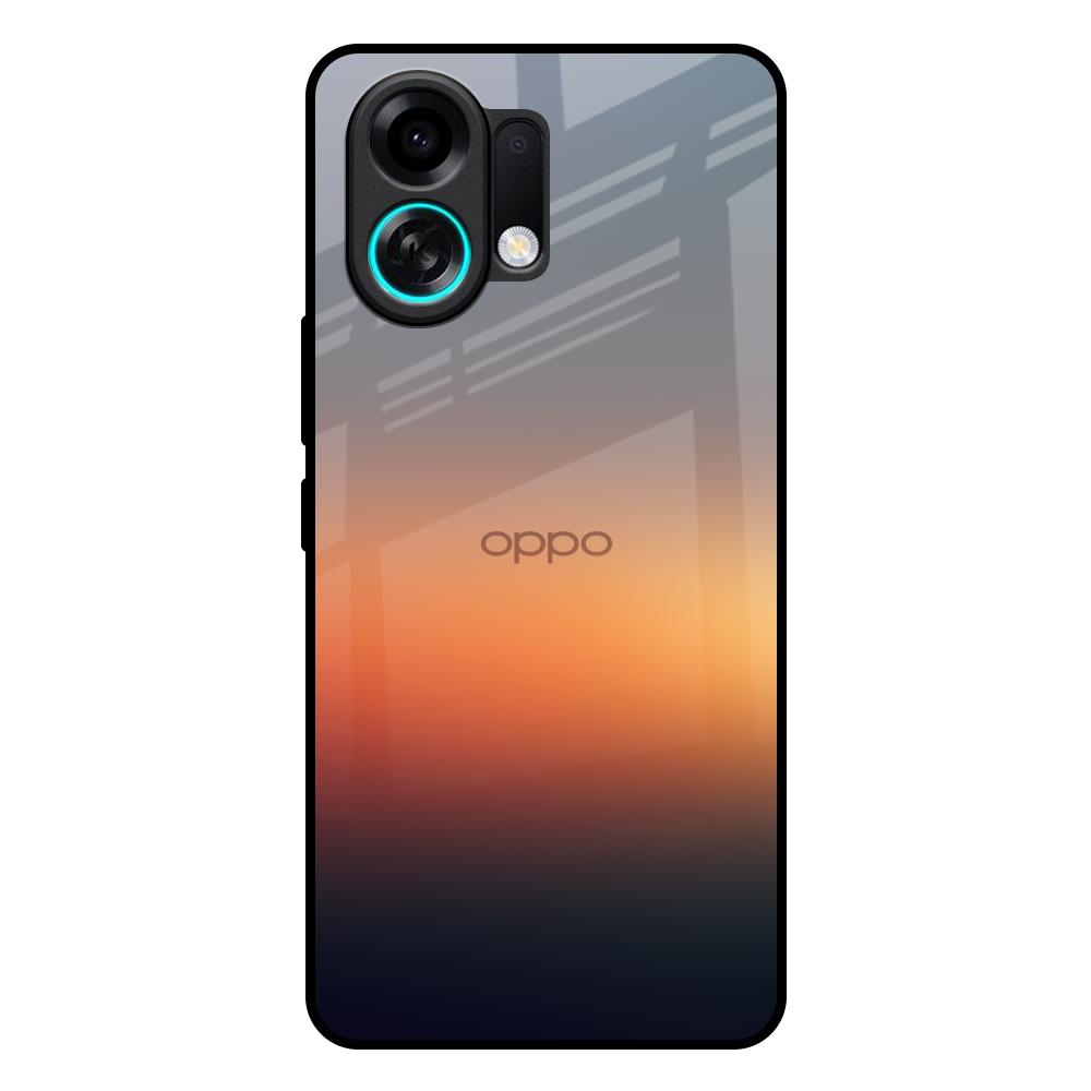 Aesthetic Orange Oppo K13 Turbo 5G Glass Back Cover Online
