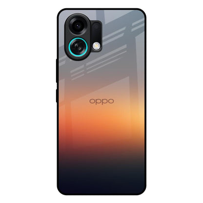 Aesthetic Orange Oppo K13 Turbo 5G Glass Back Cover Online