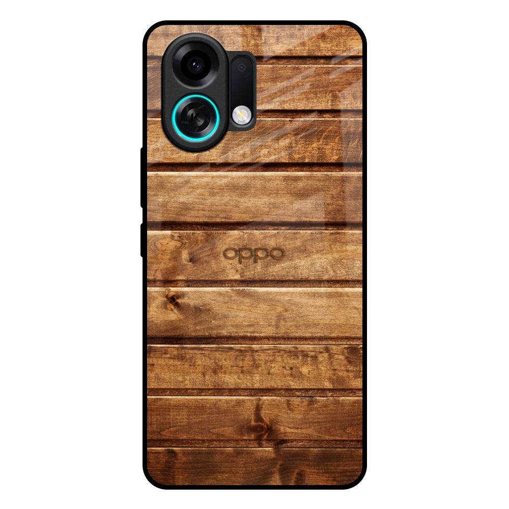 Wooden Planks Oppo K13 Turbo 5G Glass Back Cover Online