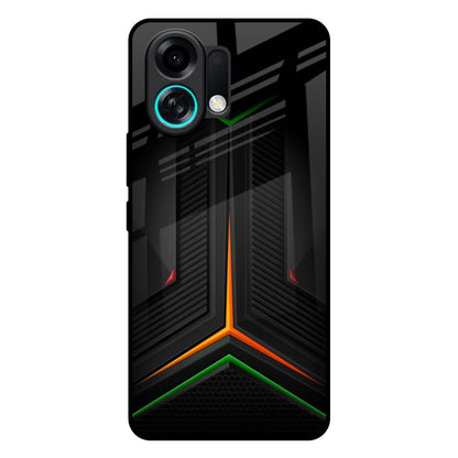 Modern Ultra Chevron Oppo K13 Turbo Pro 5G Glass Back Cover Online