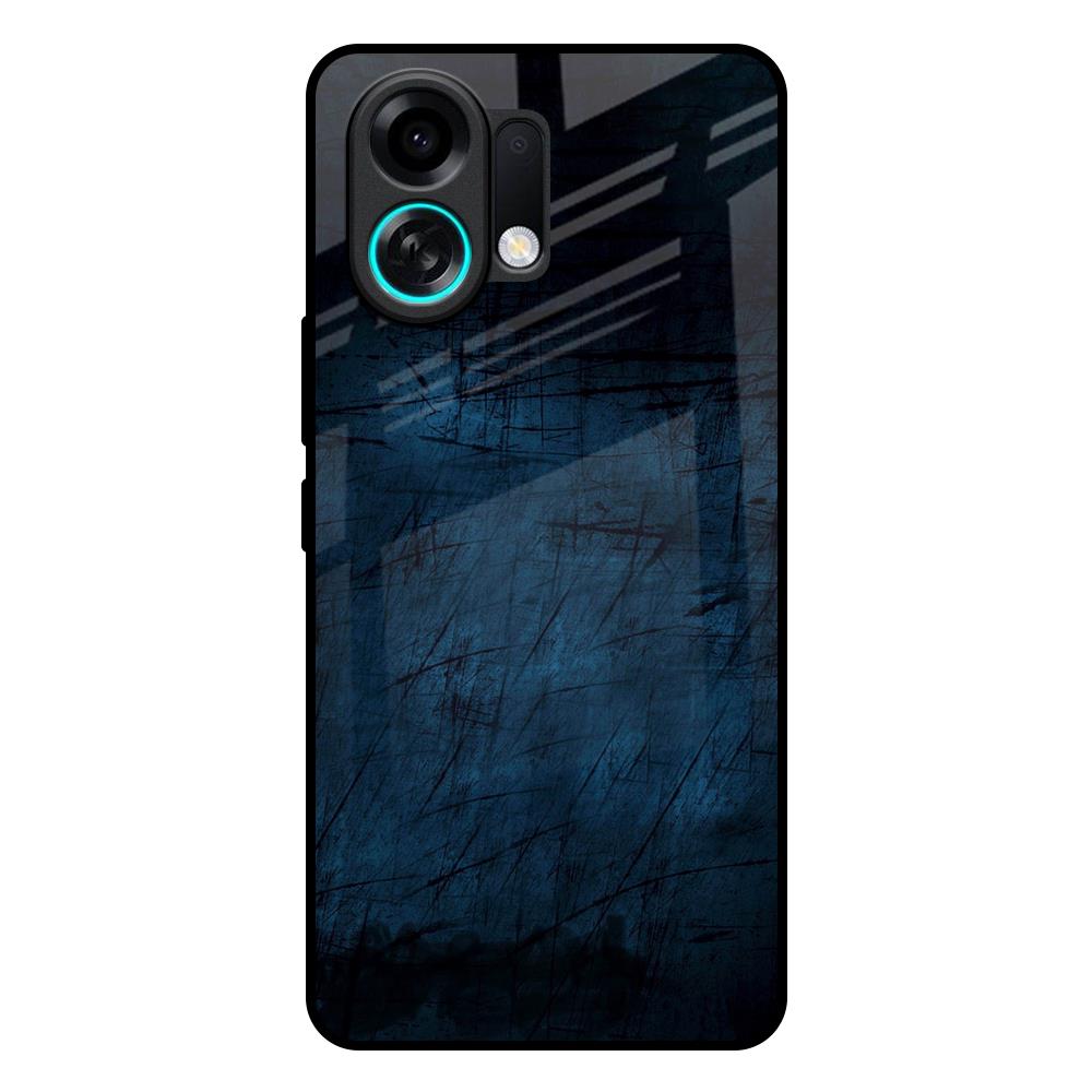 Dark Blue Grunge Oppo K13 Turbo Pro 5G Glass Back Cover Online