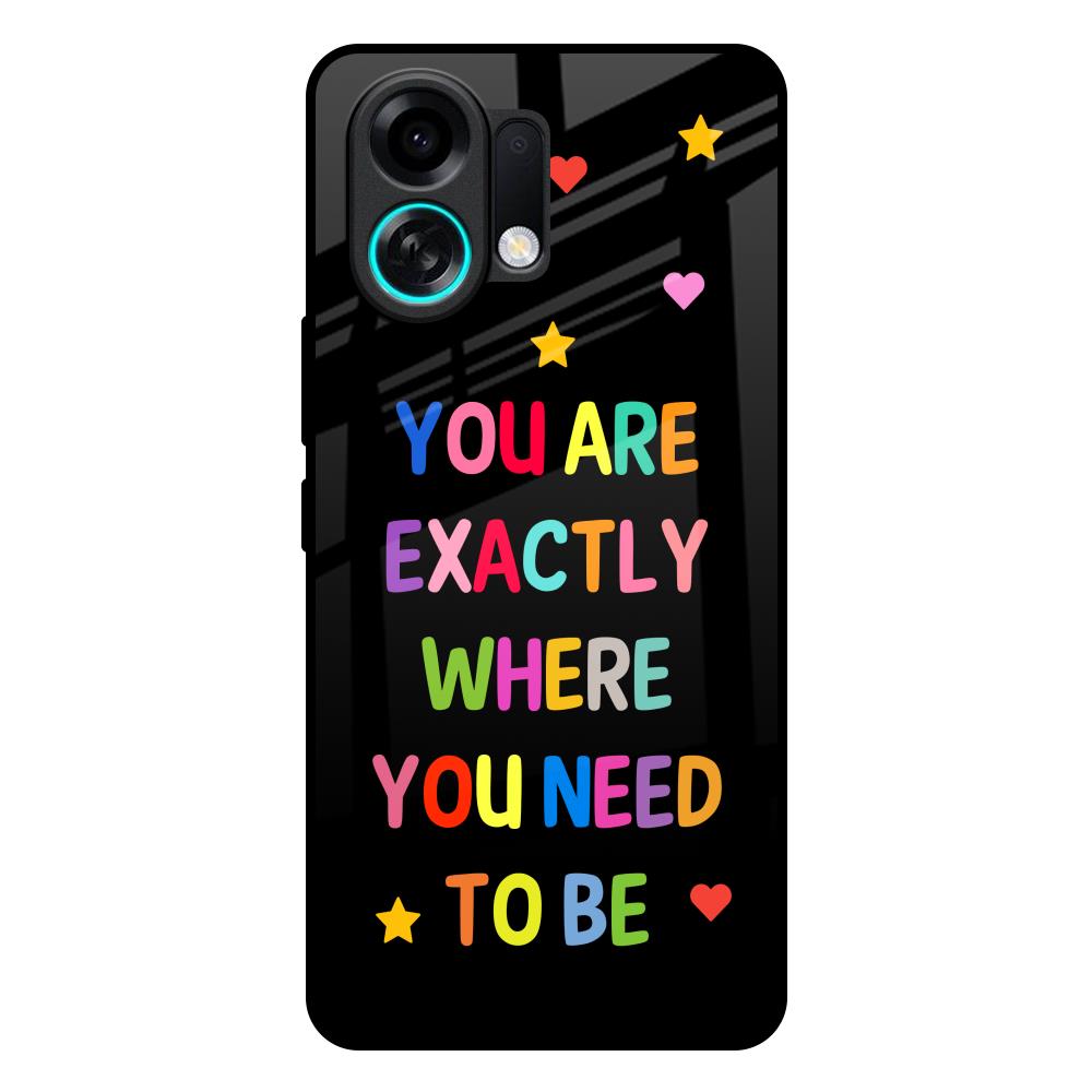 Magical Words Oppo K13 Turbo Pro 5G Glass Back Cover Online
