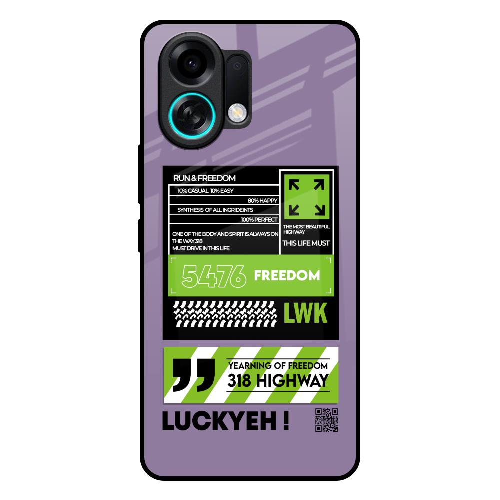 Run & Freedom Oppo K13 Turbo Pro 5G Glass Back Cover Online