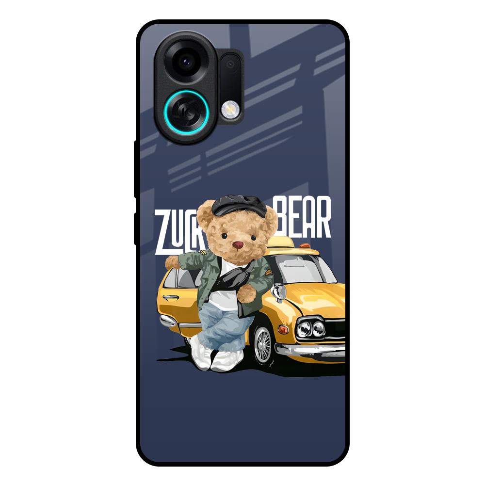 Adventurous Bear Oppo K13 Turbo Pro 5G Glass Back Cover Online