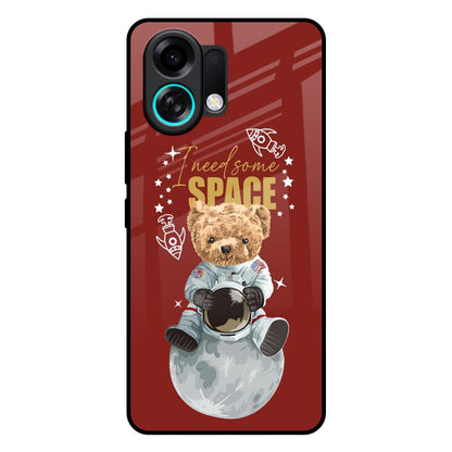 Astronaut Bear Oppo K13 Turbo Pro 5G Glass Back Cover Online