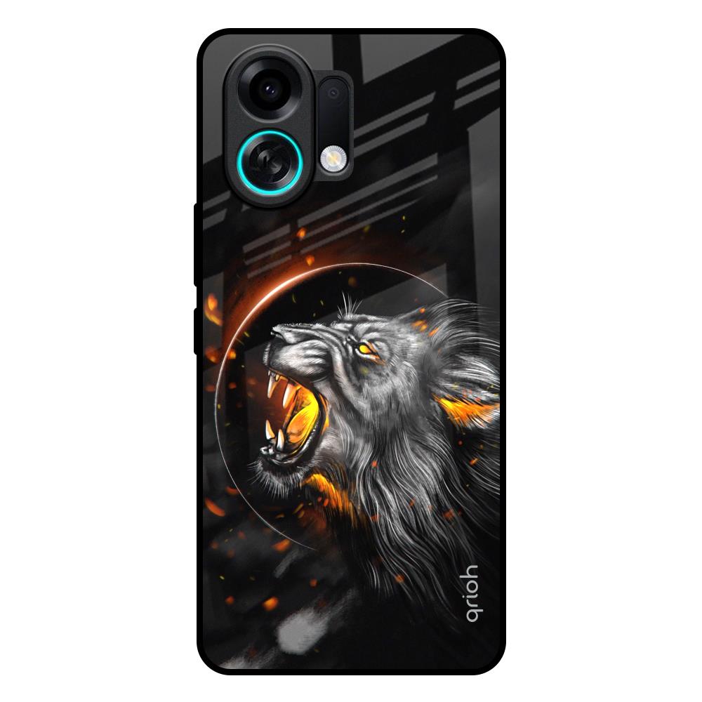 Aggressive Lion Oppo K13 Turbo Pro 5G Glass Back Cover Online