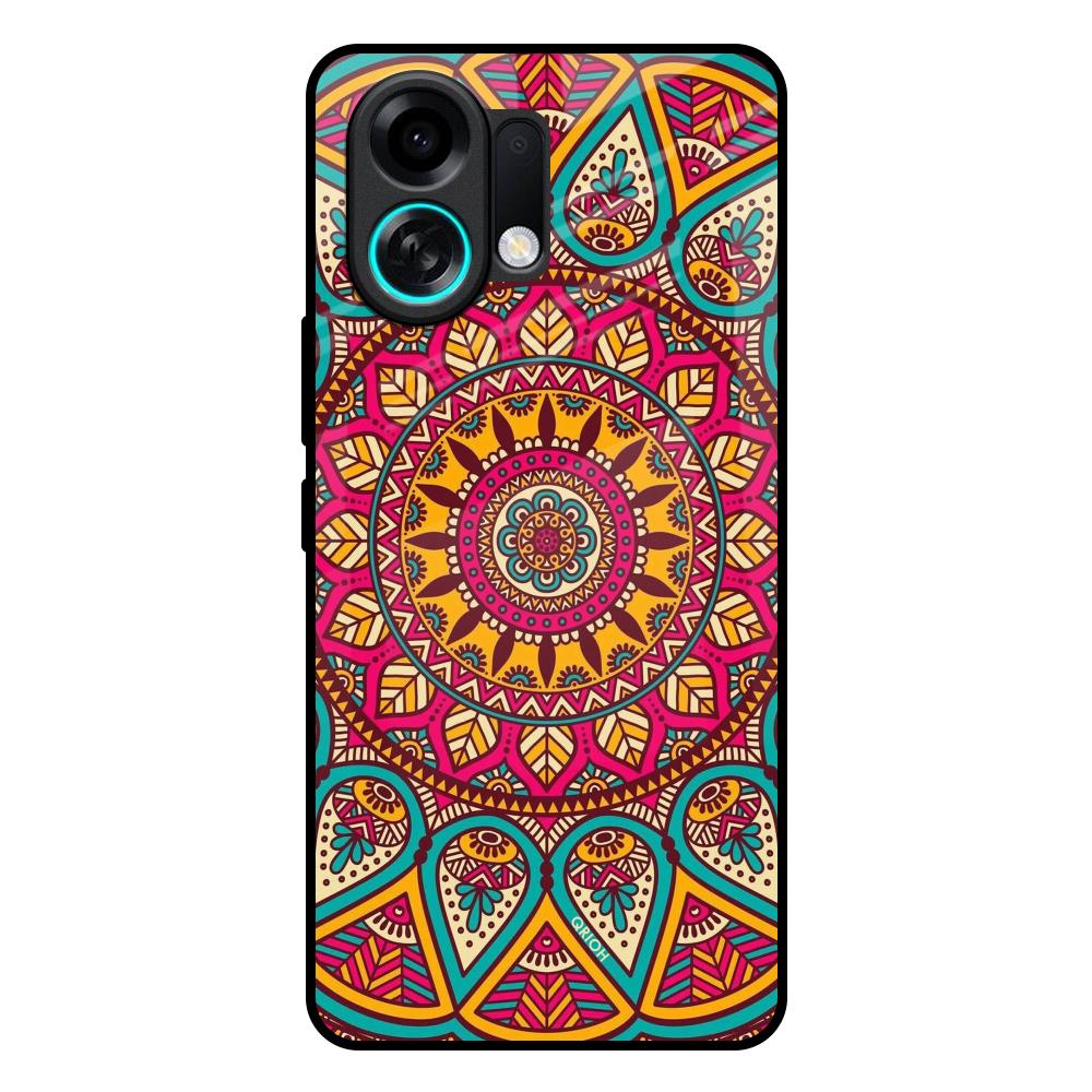Elegant Mandala Oppo K13 Turbo Pro 5G Glass Back Cover Online
