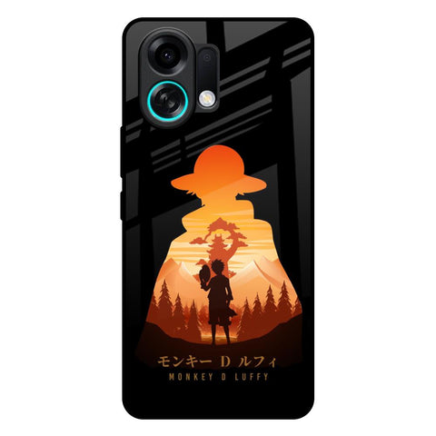 Luffy One Piece Oppo K13 Turbo Pro 5G Glass Back Cover Online