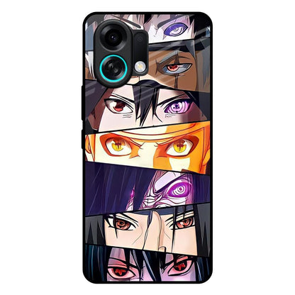 Anime Eyes Oppo K13 Turbo Pro 5G Glass Back Cover Online