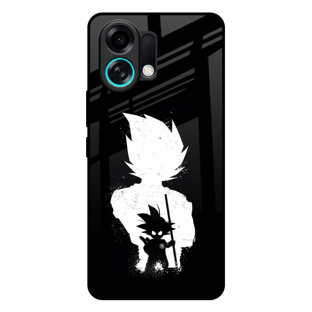 Monochrome Goku Oppo K13 Turbo Pro 5G Glass Back Cover Online