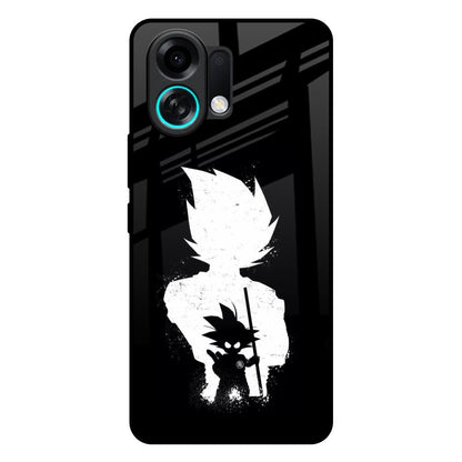 Monochrome Goku Oppo K13 Turbo Pro 5G Glass Back Cover Online