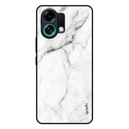 Modern White Marble Oppo K13 Turbo Pro 5G Glass Back Cover Online
