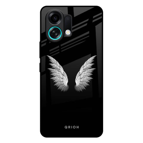 White Angel Wings Oppo K13 Turbo Pro 5G Glass Back Cover Online